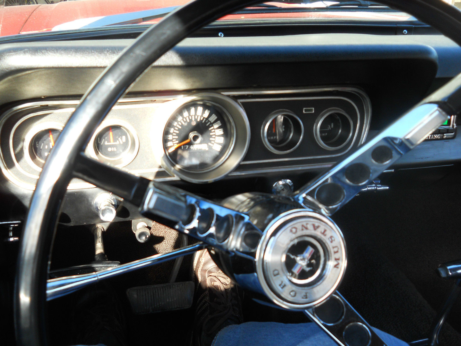 1966 Green Ford Mustang Convertible