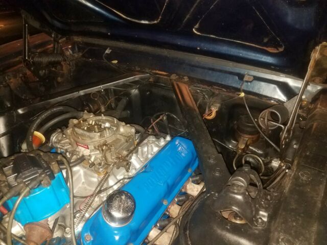 1966 Blue Ford Mustang