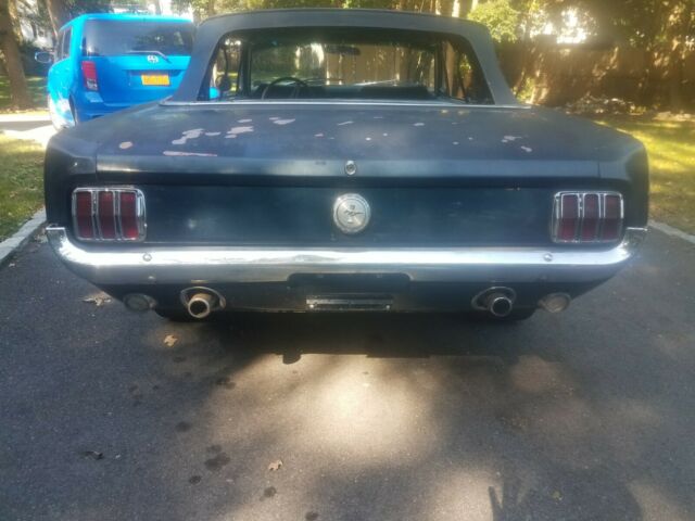 1966 Blue Ford Mustang