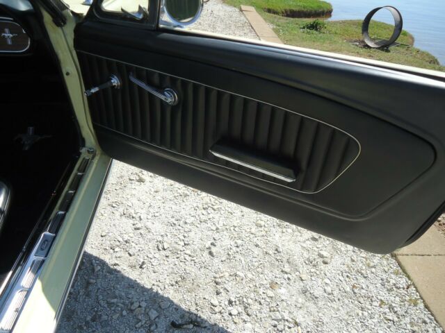 1966 Springtime Yellow Ford Mustang Convertible