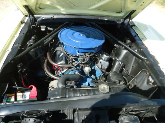 1966 Springtime Yellow Ford Mustang Convertible