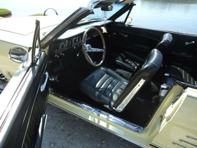 1966 Springtime Yellow Ford Mustang Convertible