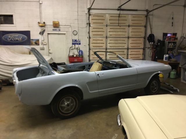 1966 BLUE Ford Mustang Convertible