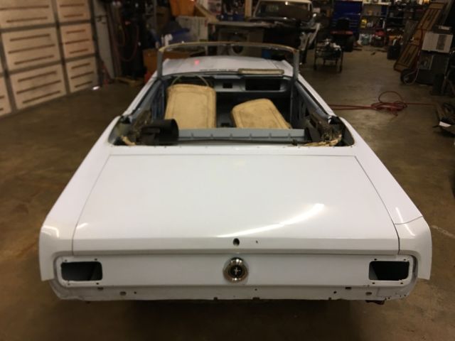 1966 BLUE Ford Mustang Convertible