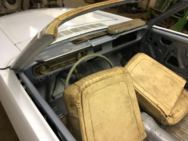 1966 BLUE Ford Mustang Convertible