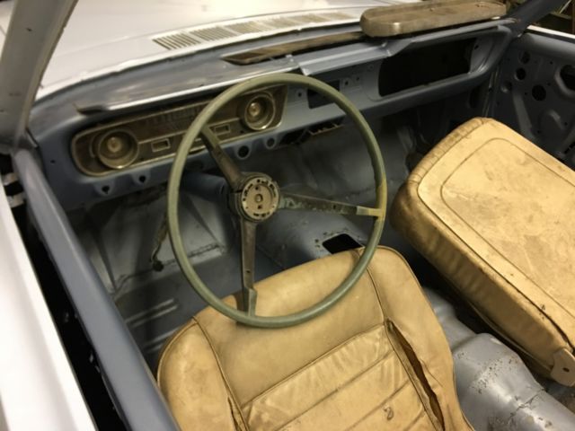 1966 BLUE Ford Mustang Convertible