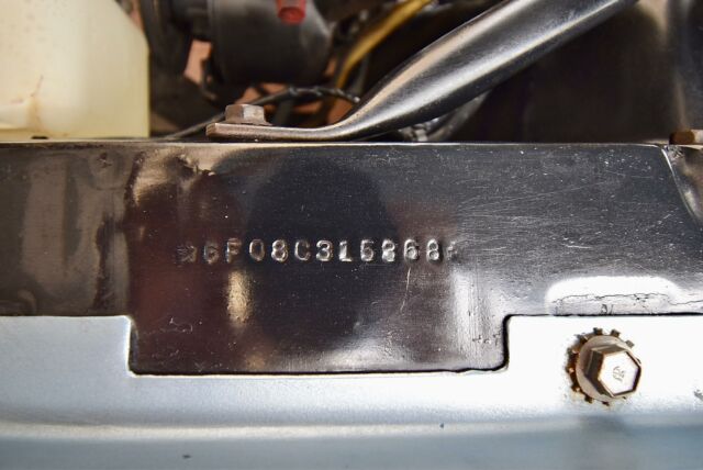 1966 Blue Ford Mustang 2 Door Convertible