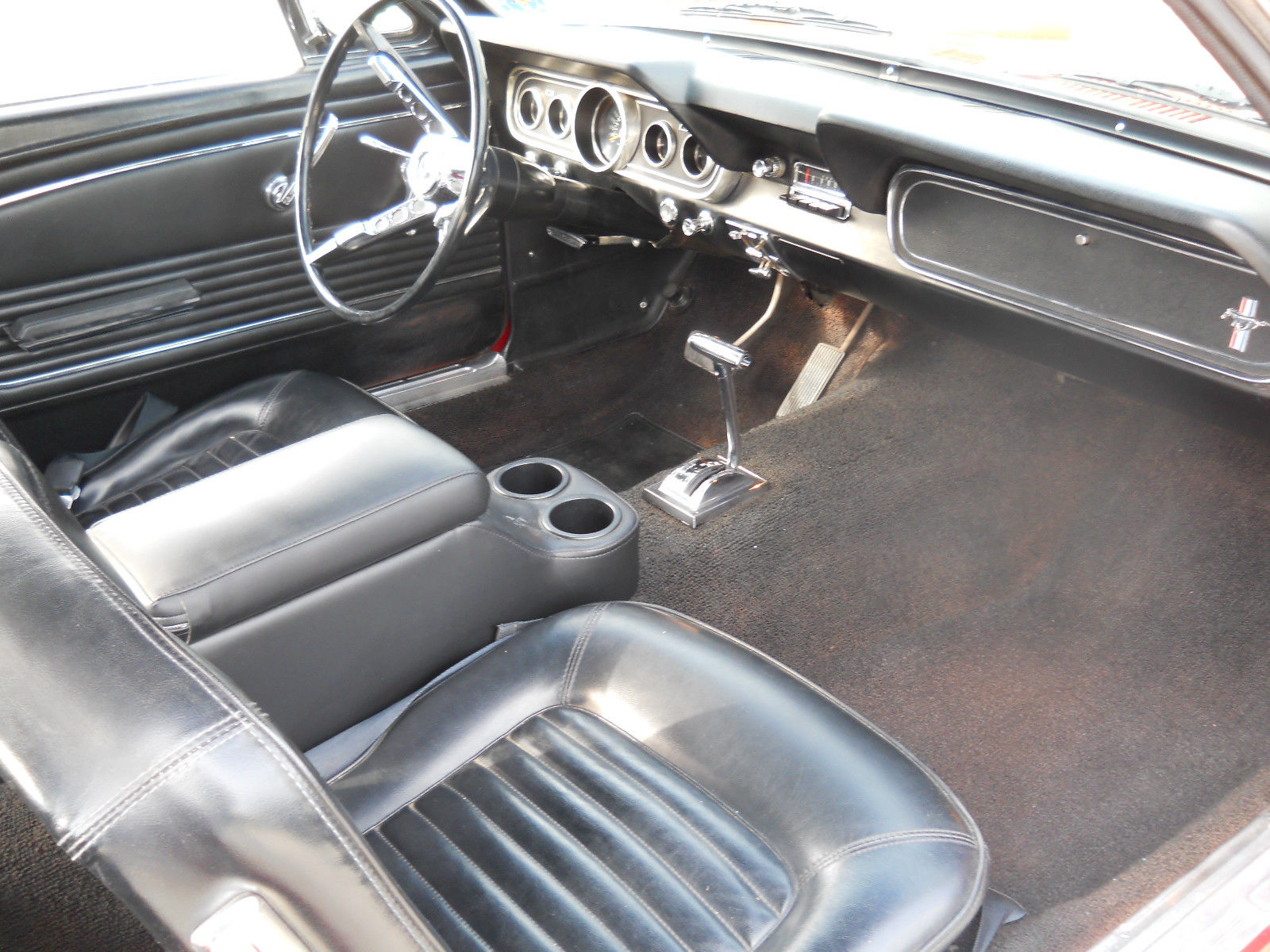 1966 Green Ford Mustang Convertible