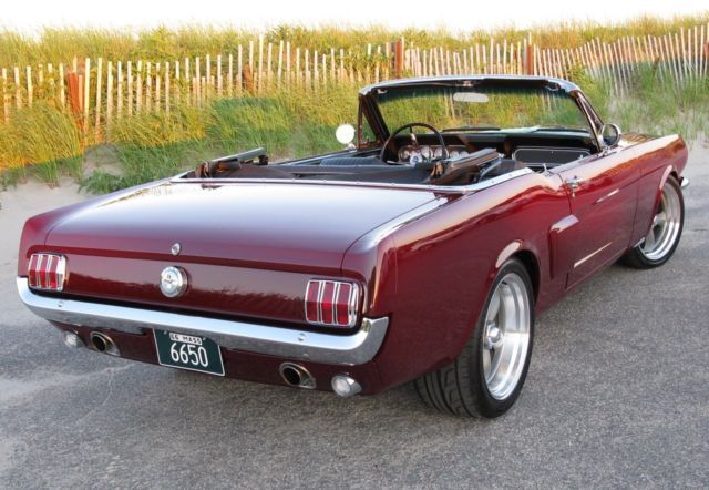 1966 Burgundy Metallic Ford Mustang Convertible - (brand new)