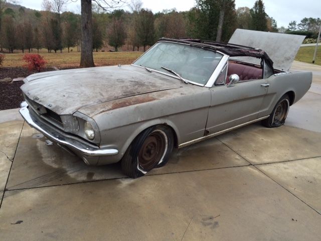 1966 Candy Apple Red Ford Mustang Convertible