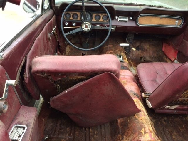 1966 Candy Apple Red Ford Mustang Convertible