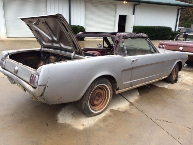 1966 Candy Apple Red Ford Mustang Convertible