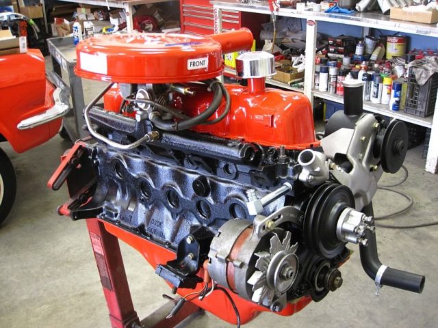 1966 Red Ford Mustang Convertible