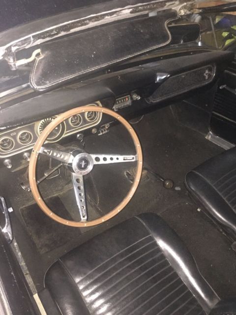 1966 Blue Ford Mustang Convertible