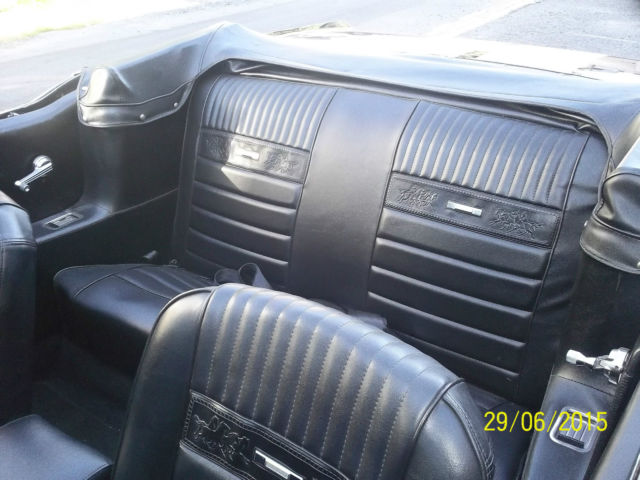 1966 Blue Ford Mustang Convertible