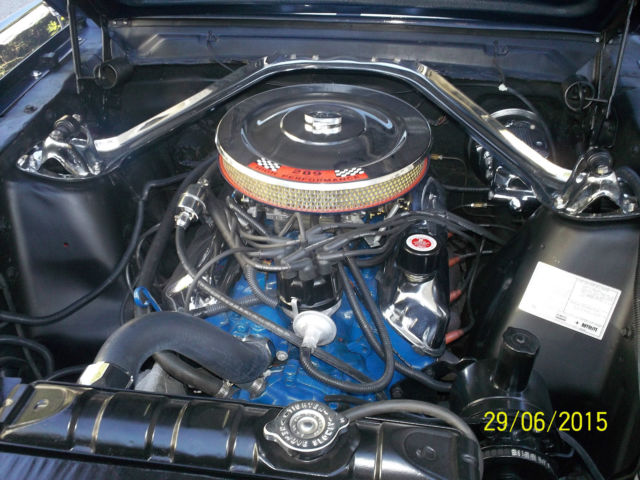 1966 Blue Ford Mustang Convertible