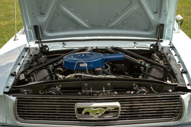 1966 Arcadian blue Ford Mustang Convertible