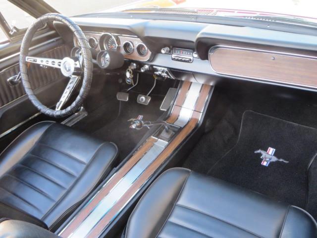 1966 Red Ford Mustang Convertible