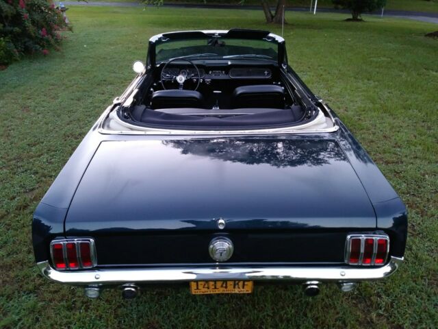 1966 Blue Ford Mustang Convertible