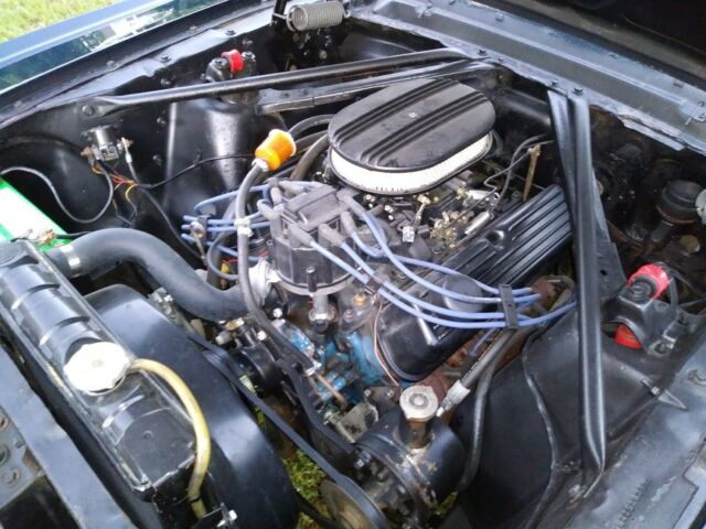 1966 Blue Ford Mustang Convertible