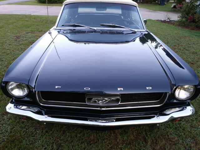 1966 Blue Ford Mustang Convertible