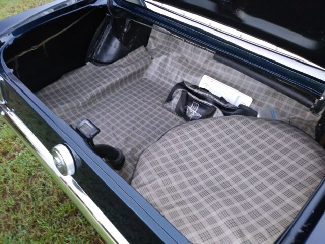 1966 Blue Ford Mustang Convertible