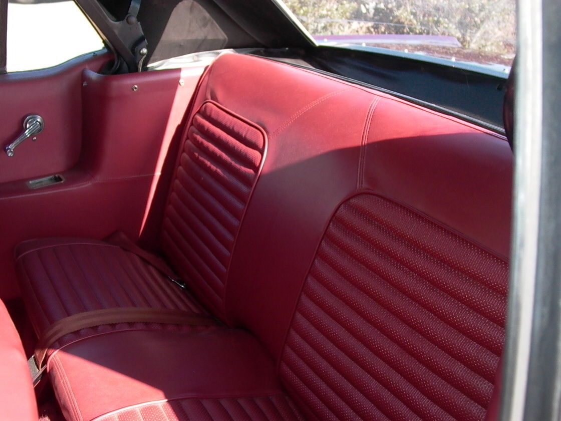 1966 Burgundy Metallic Ford Mustang Convertible