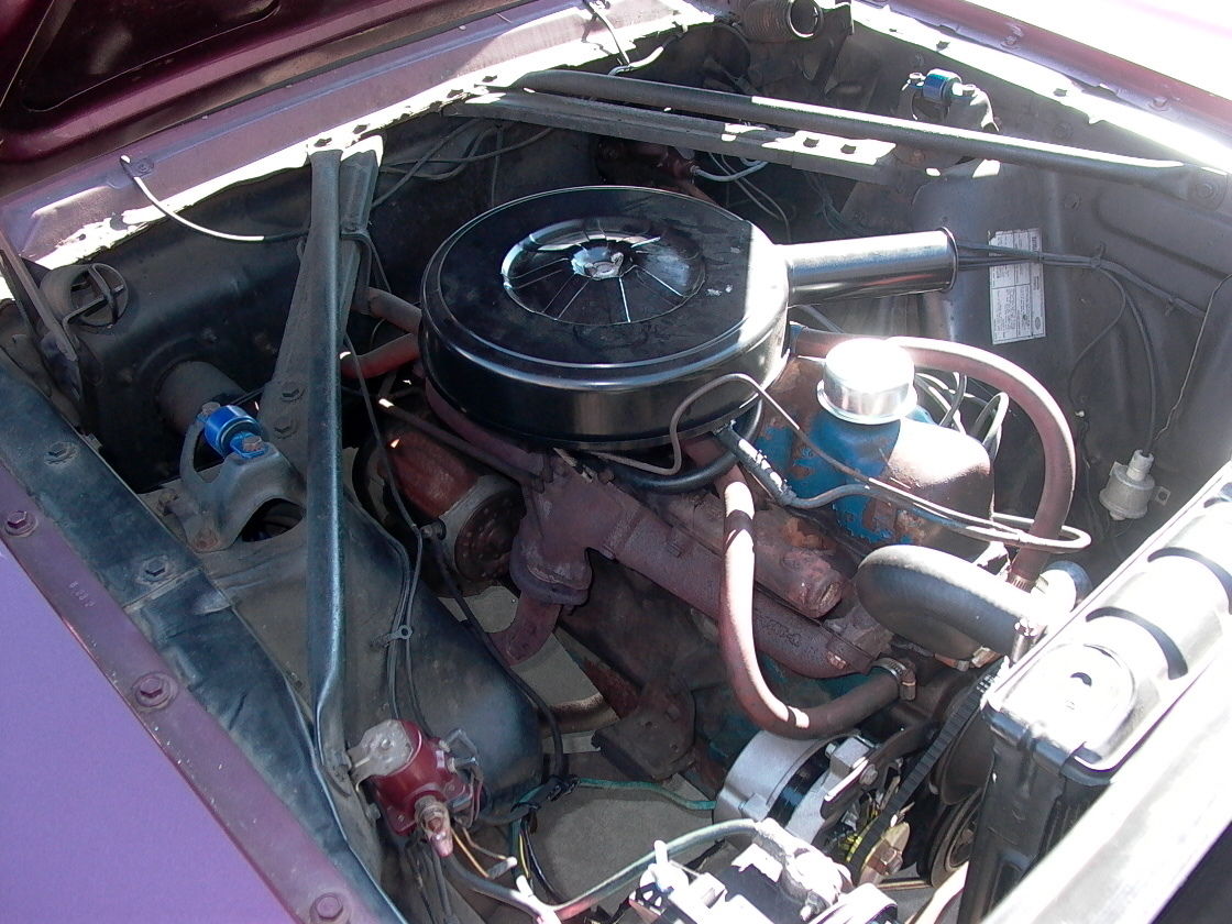 1966 Burgundy Metallic Ford Mustang Convertible