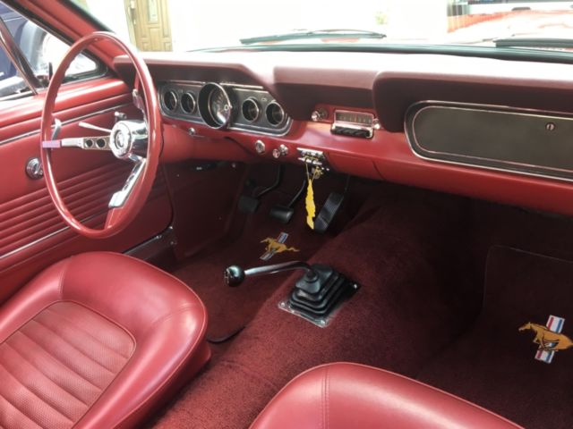 1966 Red Ford Mustang Coupe