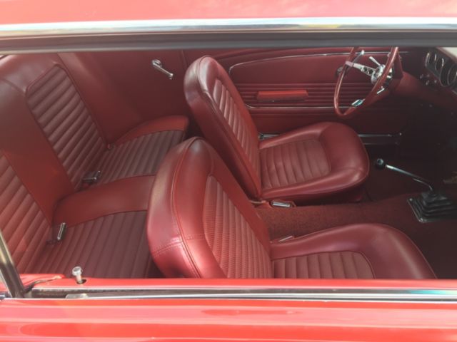 1966 Red Ford Mustang Coupe