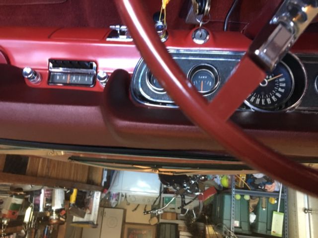 1966 Red Ford Mustang Coupe