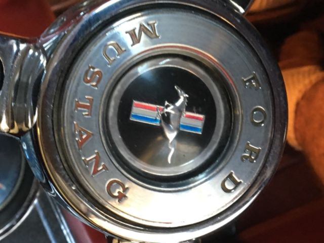 1966 Red Ford Mustang Coupe