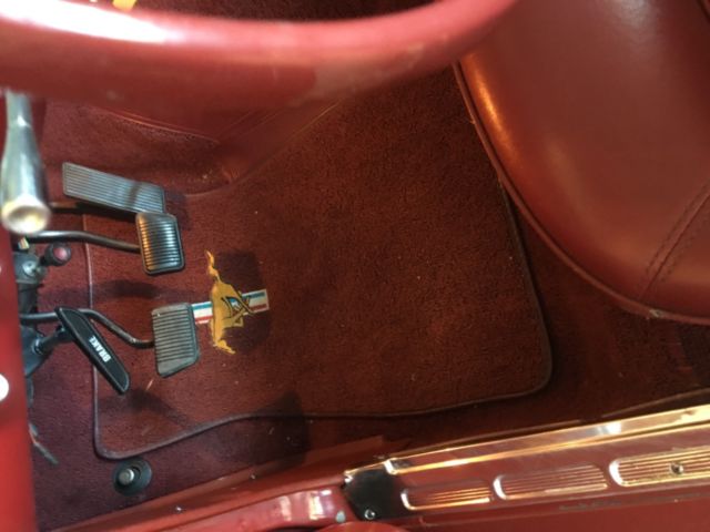 1966 Red Ford Mustang Coupe