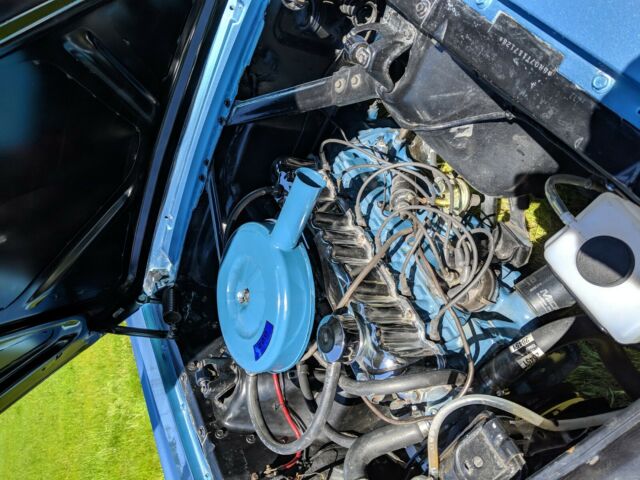 1966 blue Ford Mustang Coupe
