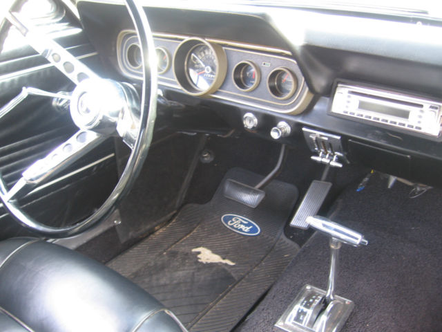 1966 Black Ford Mustang Coupe