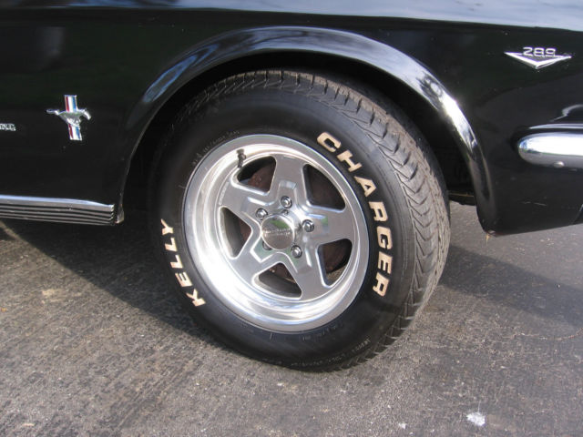1966 Black Ford Mustang Coupe