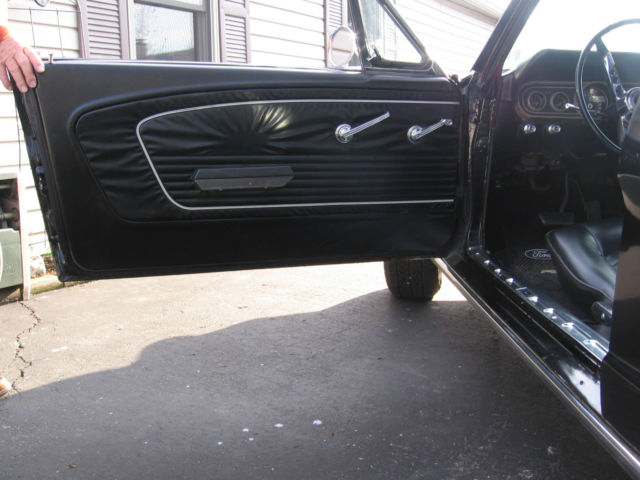 1966 Black Ford Mustang Coupe