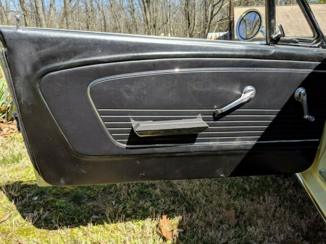 1966 Yellow Ford Mustang Coupe