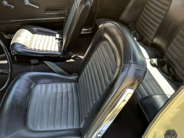 1966 Yellow Ford Mustang Coupe