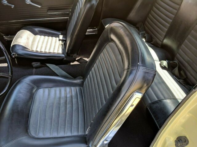 1966 Yellow Ford Mustang Coupe