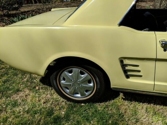 1966 Yellow Ford Mustang Coupe