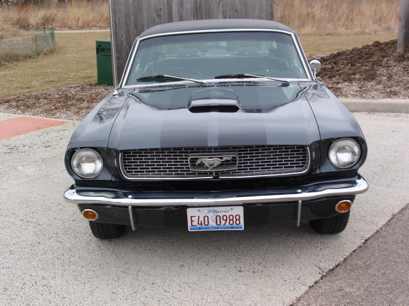 1966 Gray/Black Ford Mustang Coupe