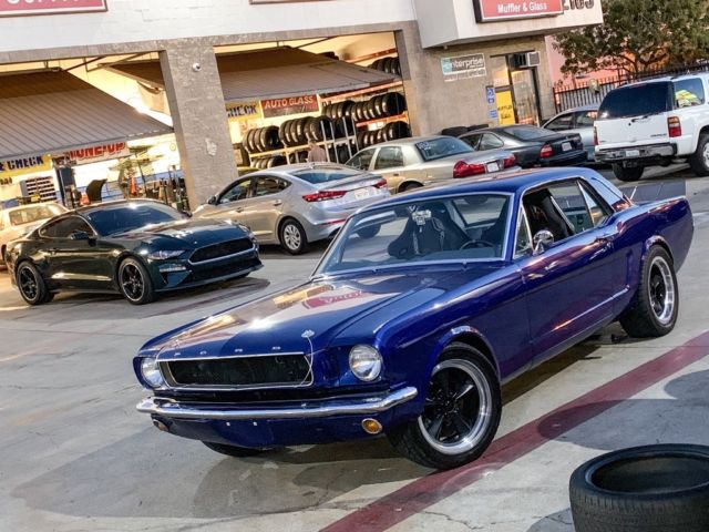 1966 Blue Ford Mustang Coupe