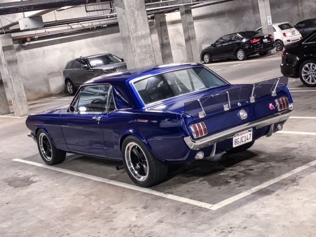 1966 Blue Ford Mustang Coupe