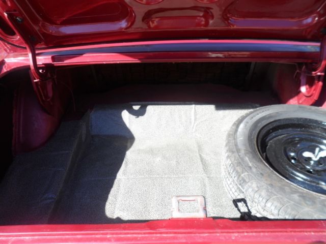 1966 Burgundy Ford Mustang Coupe