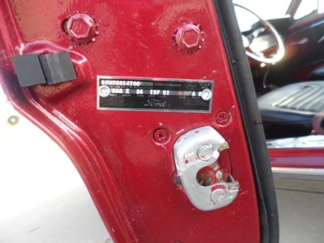 1966 Burgundy Ford Mustang Coupe