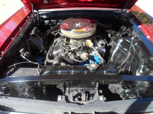 1966 Burgundy Ford Mustang Coupe