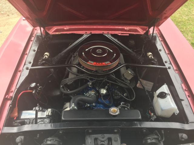 1966 Red Ford Mustang Coupe