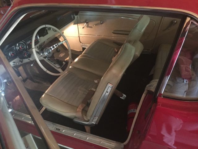 1966 Red Ford Mustang Coupe