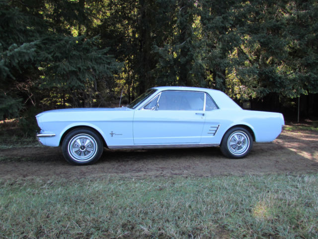 1966 Blue Ford Mustang Coupe